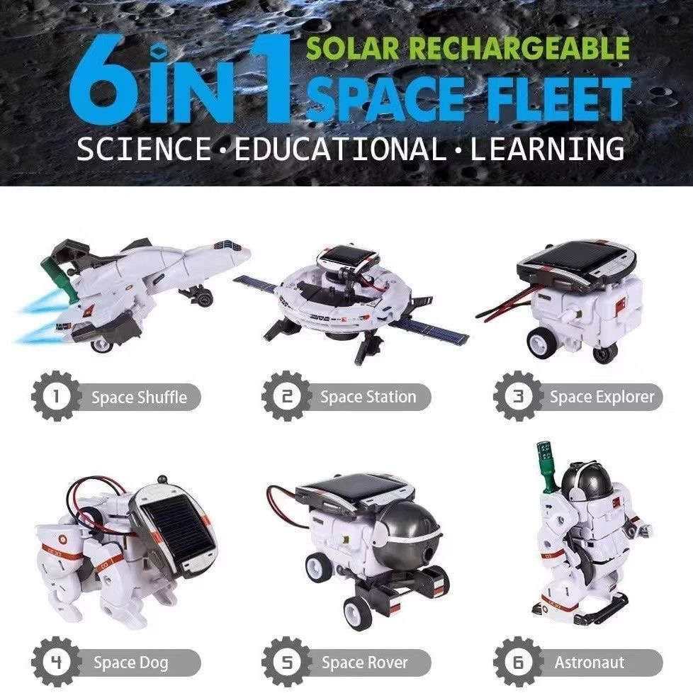 STEM 12IN1 Solar Robot Kit Edu - Stem Solar Robot Kit For Kids ulasan dan harga