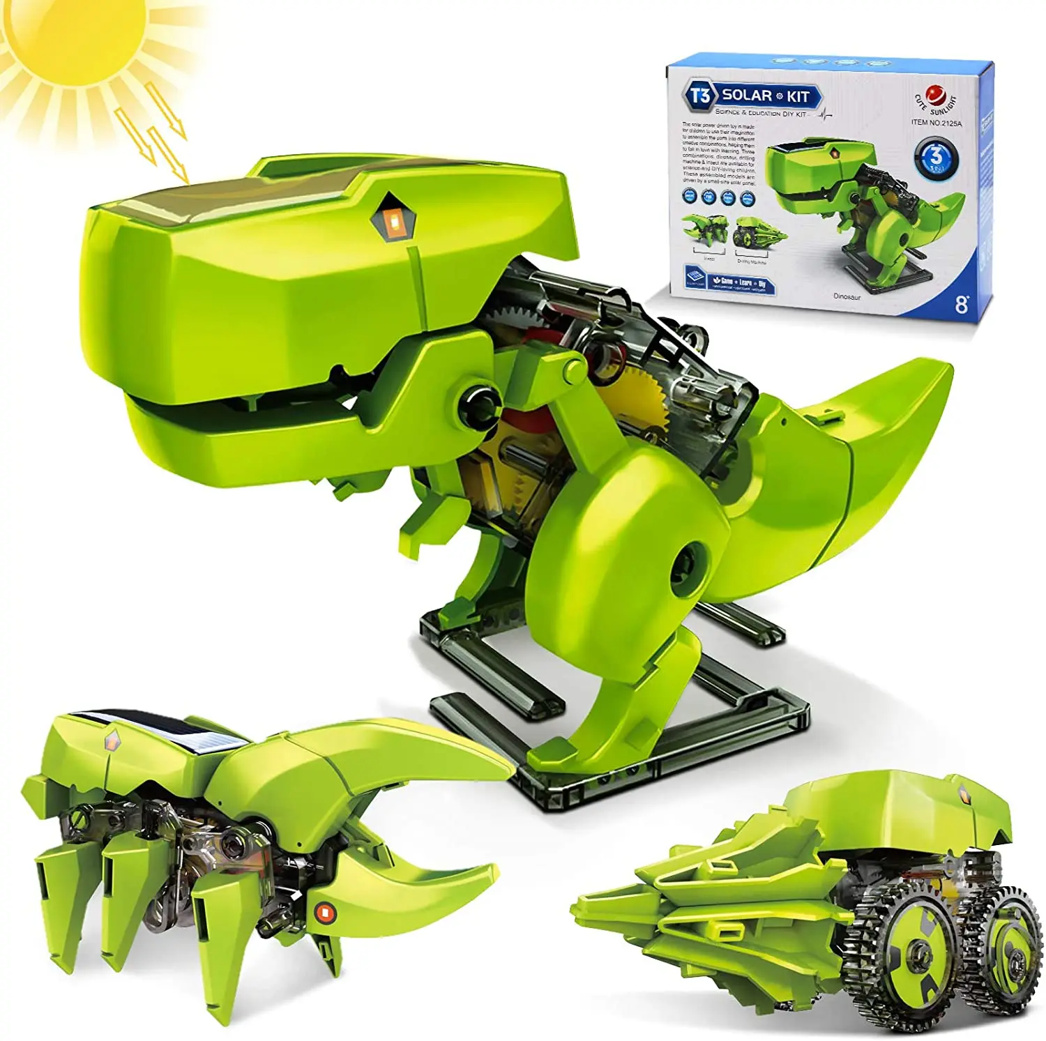 STEM 12IN1 Solar Robot Kit Edu - Stem Solar Robot Kit For Kids ulasan dan harga