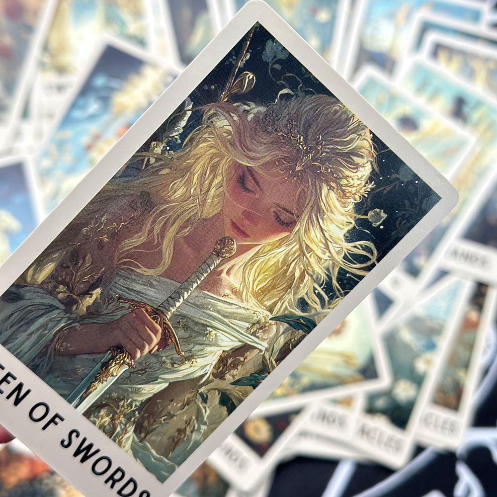 78 Enigmatic Bloom Tarot Cards - Tarot Cards Deck With Guidebook ulasan dan harga