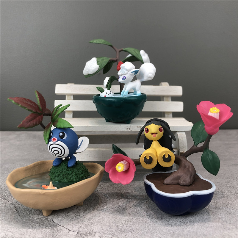 ReMent Pokemon Bonsai Collecti - Anime Action Figure Blind Box ulasan dan harga