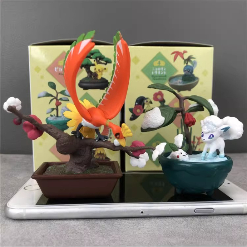 ReMent Pokemon Bonsai Collecti - Anime Action Figure Blind Box ulasan dan harga