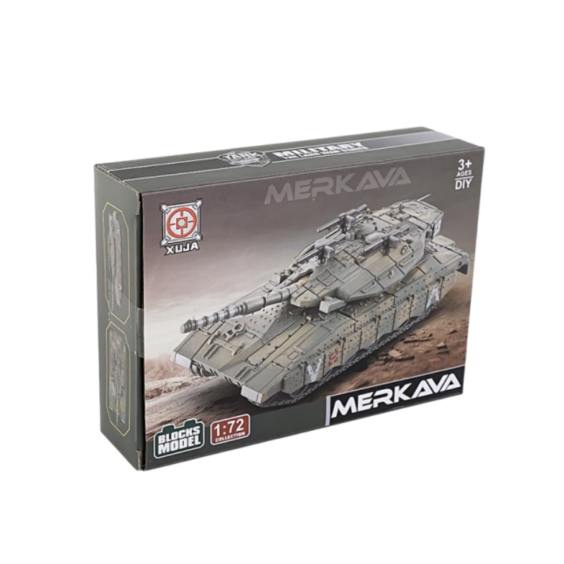 1/72 Israel Merkava Main Battl - Lego Compatible Military Tank ulasan dan harga
