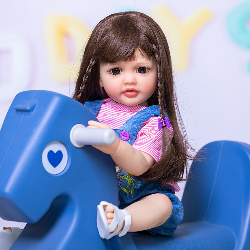 50CM Full Body Silicone Reborn - Reborn Baby Doll Silicone Realistic ulasan dan harga