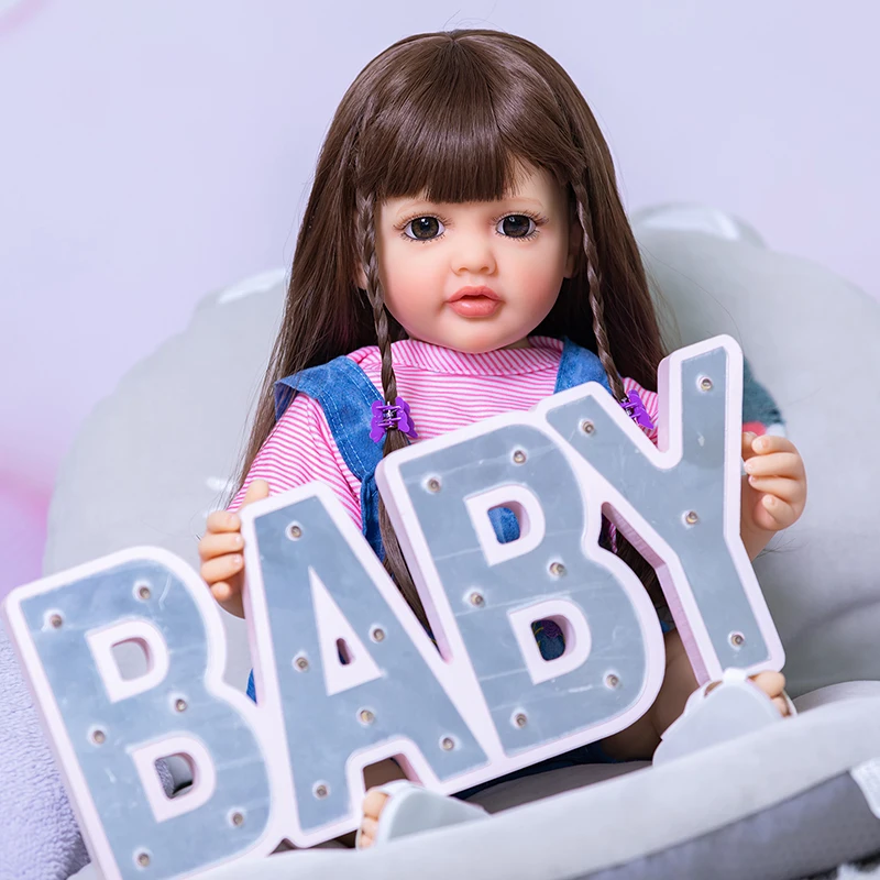 50CM Full Body Silicone Reborn - Reborn Baby Doll Silicone Realistic ulasan dan harga