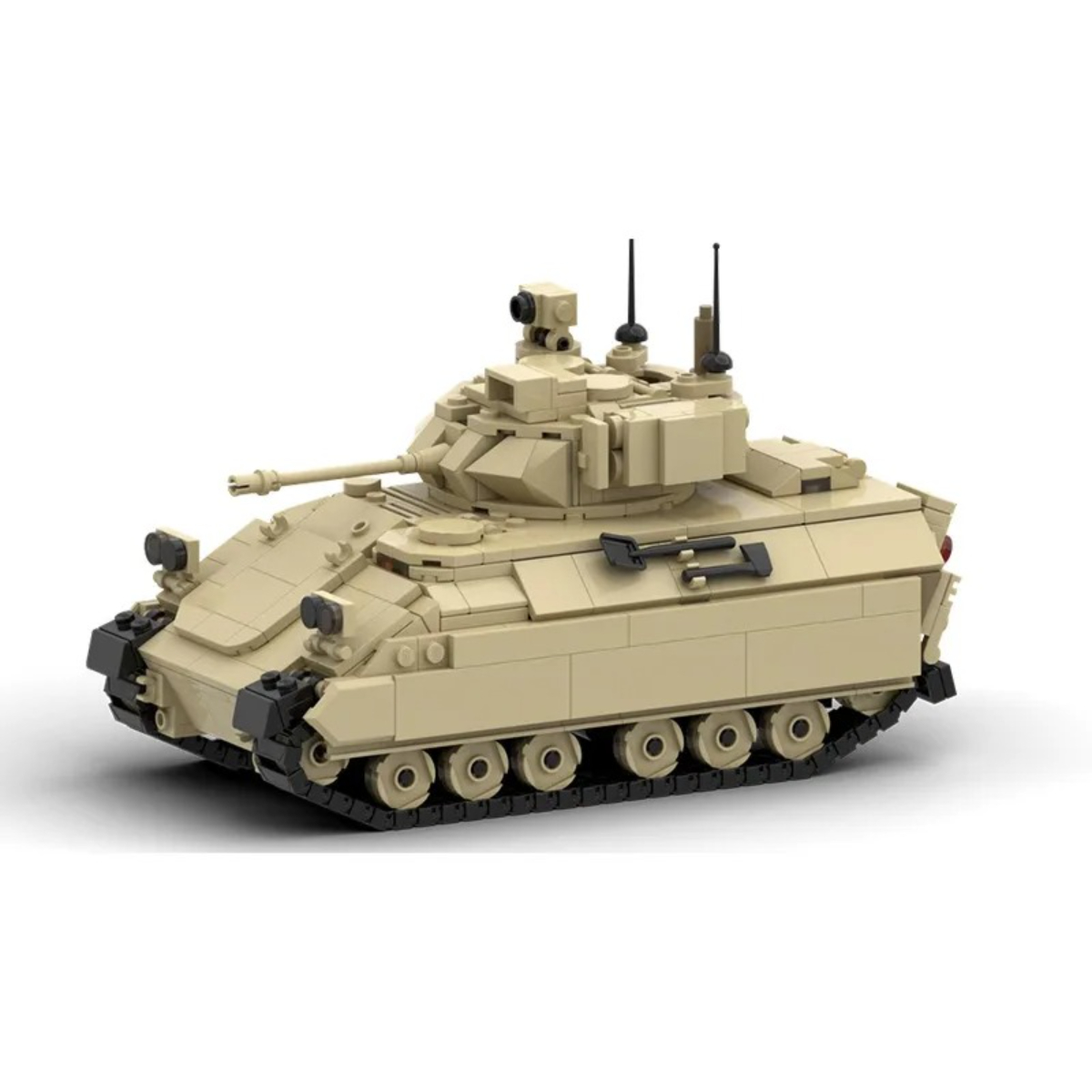 MOC Military Series Tracked Ar - Lego Compatible Military Tank ulasan dan harga